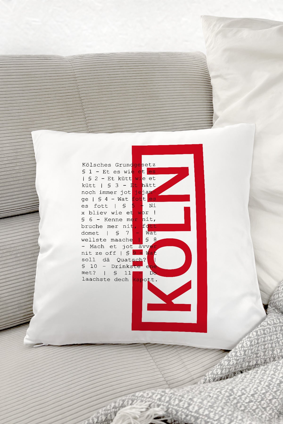 Kissen Jupp | rot