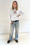 Sweatshirt Lis | pudrig | unisex