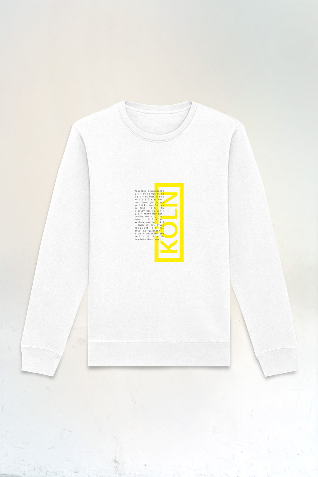 Sweatshirt Jupp | gelb | unisex