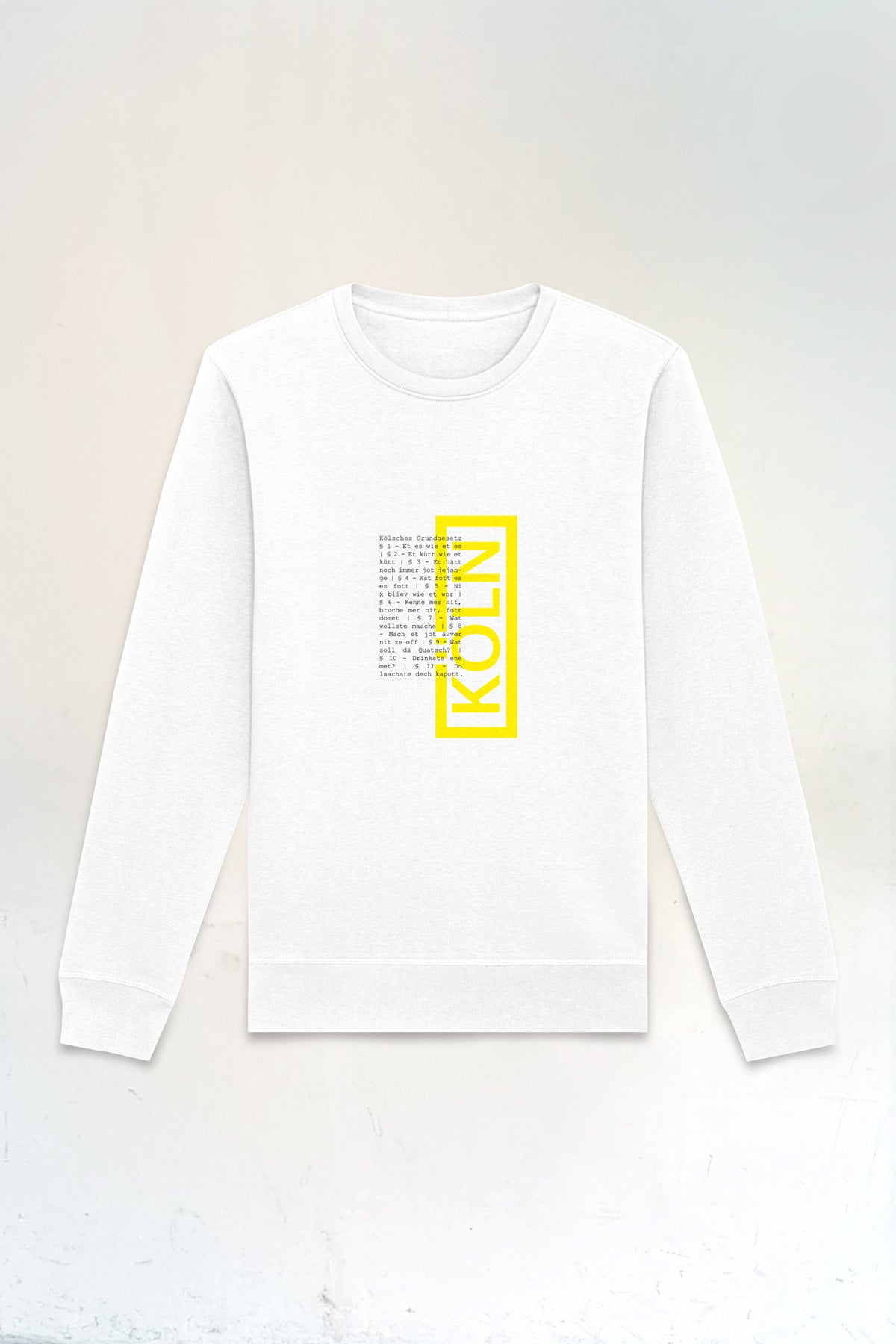 Sweatshirt Jupp | gelb | unisex
