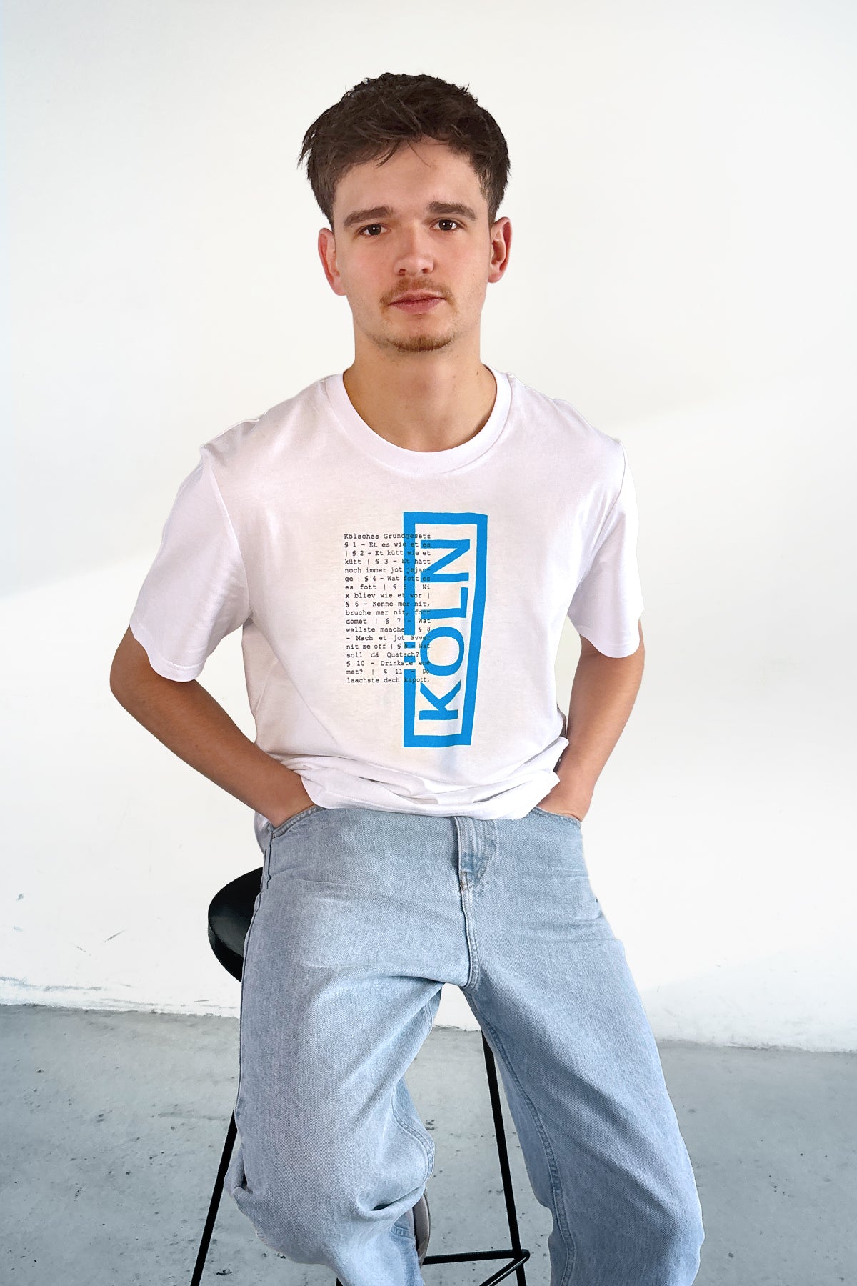 T-Shirt Jupp | blau | unisex
