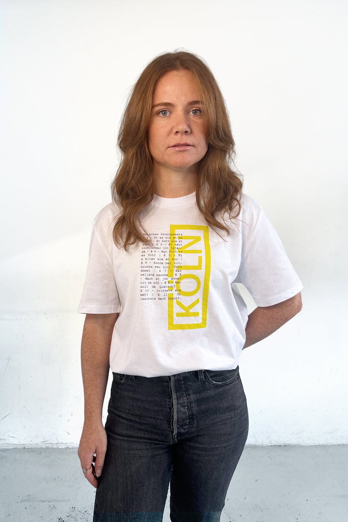 T-Shirt Jupp | gelb | unisex