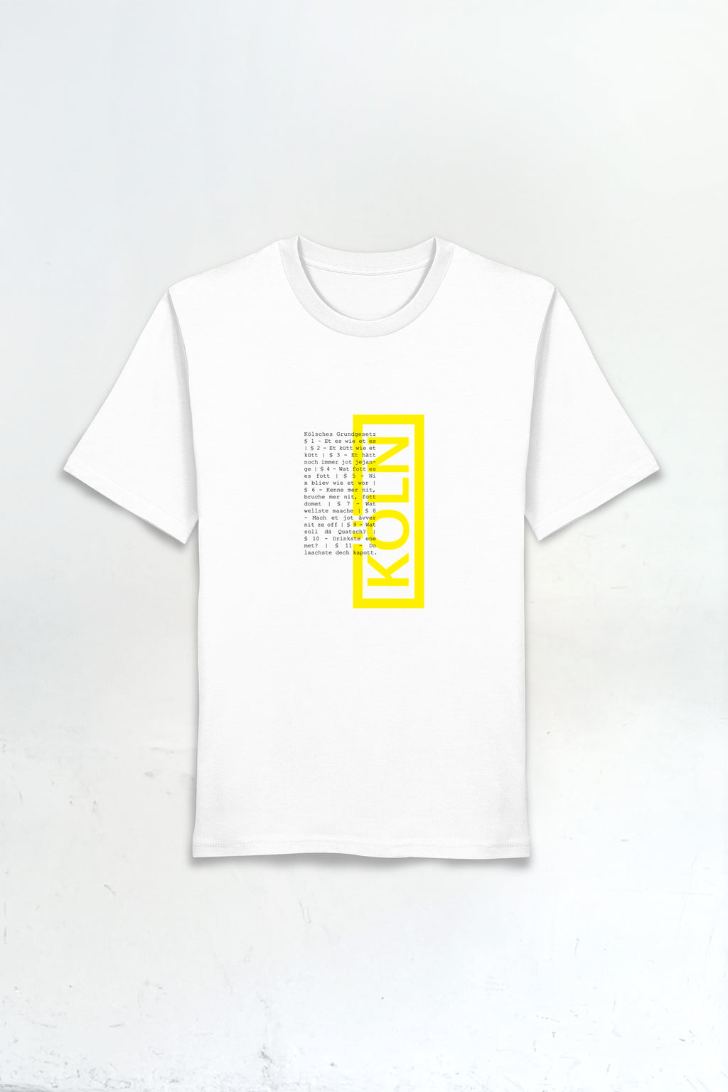 T-Shirt Jupp | gelb | unisex