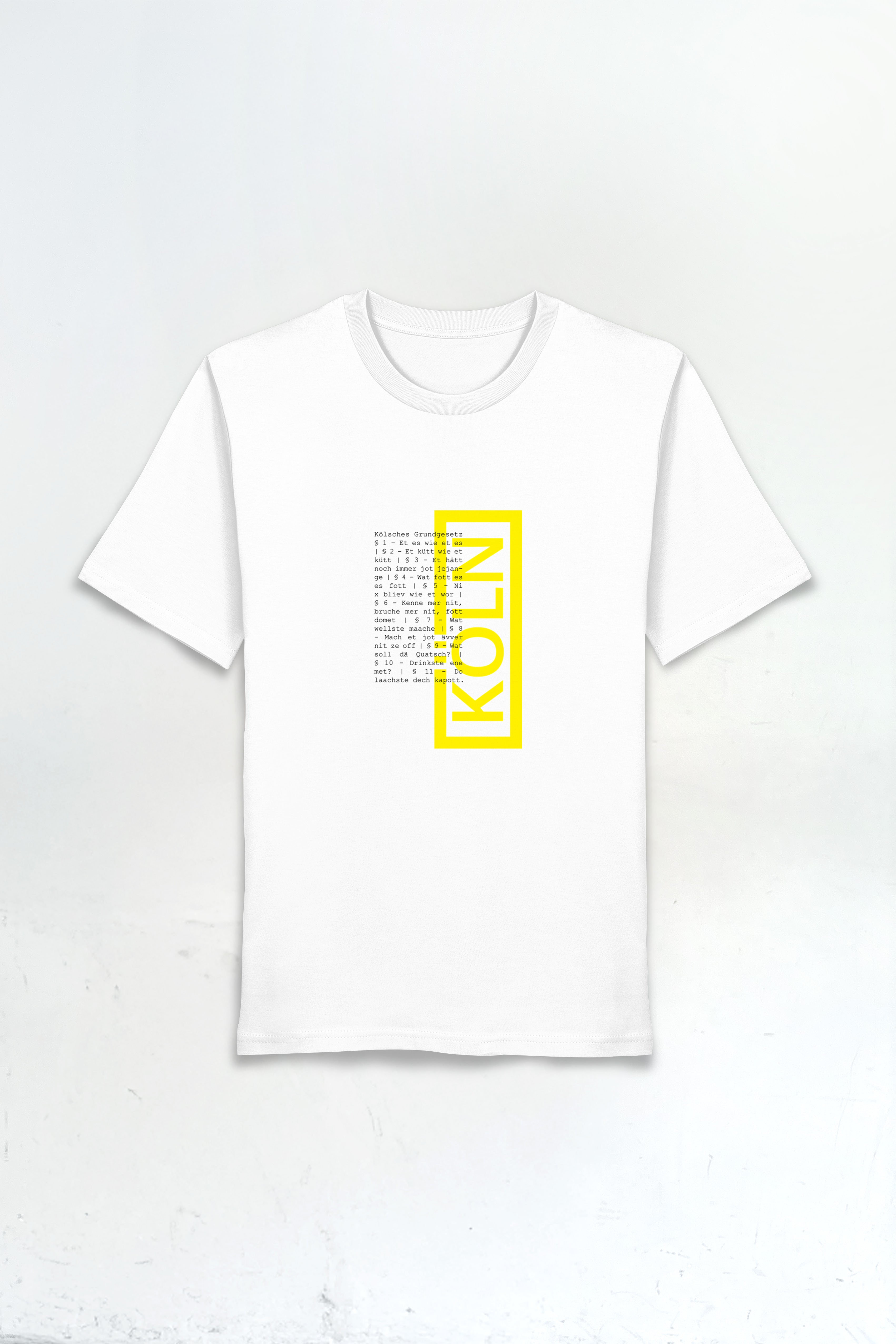 T-Shirt Jupp | gelb | unisex