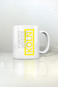 Köln Tasse Jupp | gelb