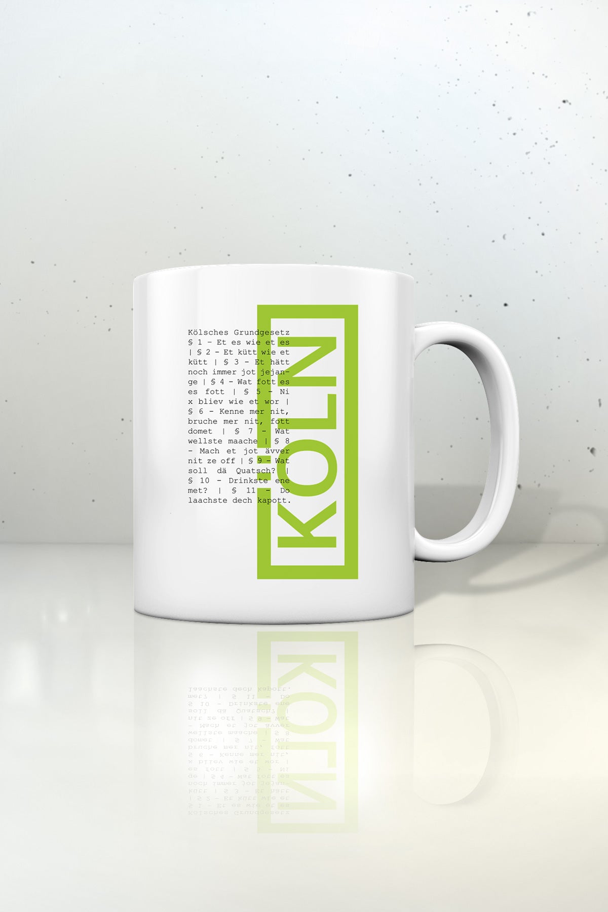 Köln Tasse Jupp | grün