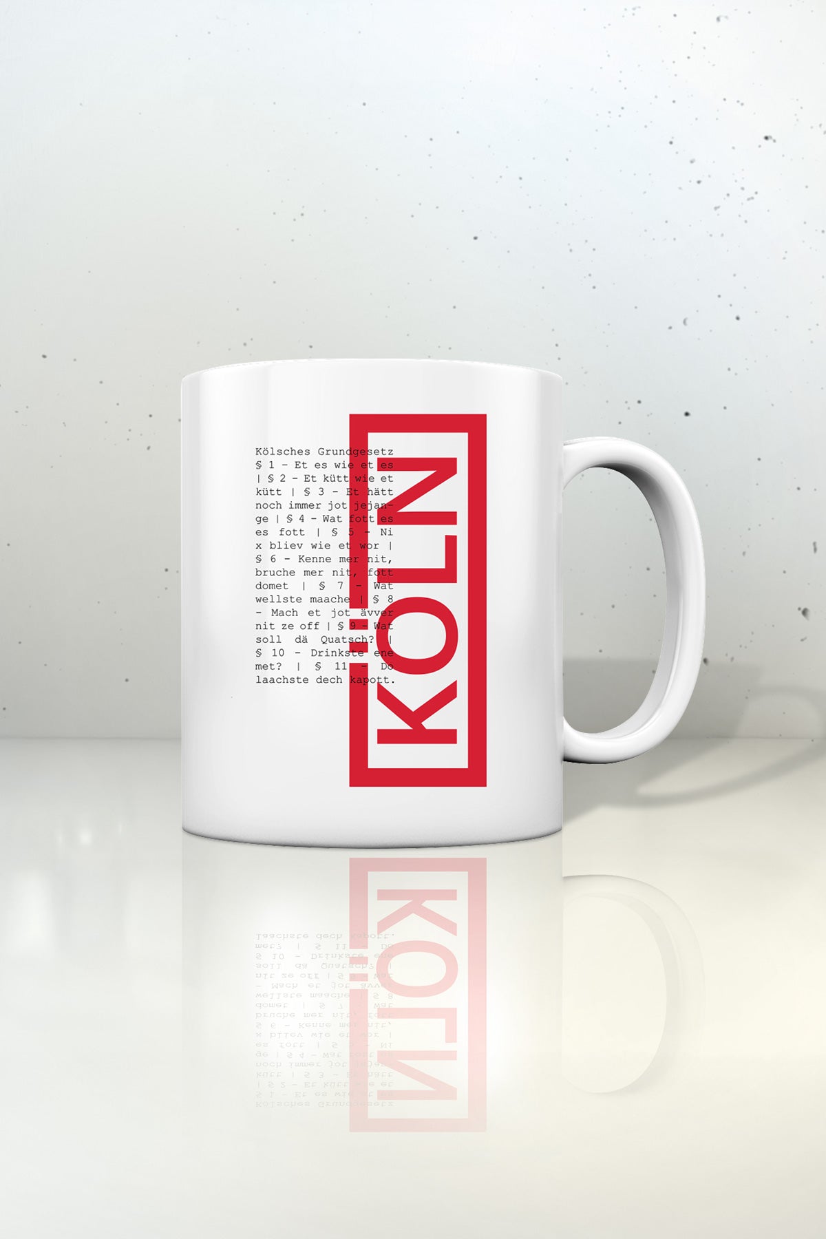 Köln Tasse Jupp | rot