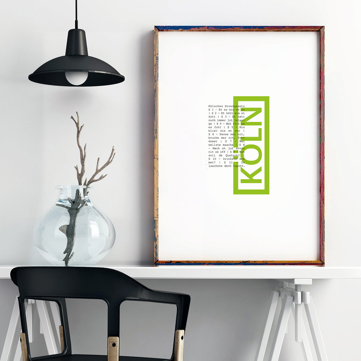 Poster Jupp | grün