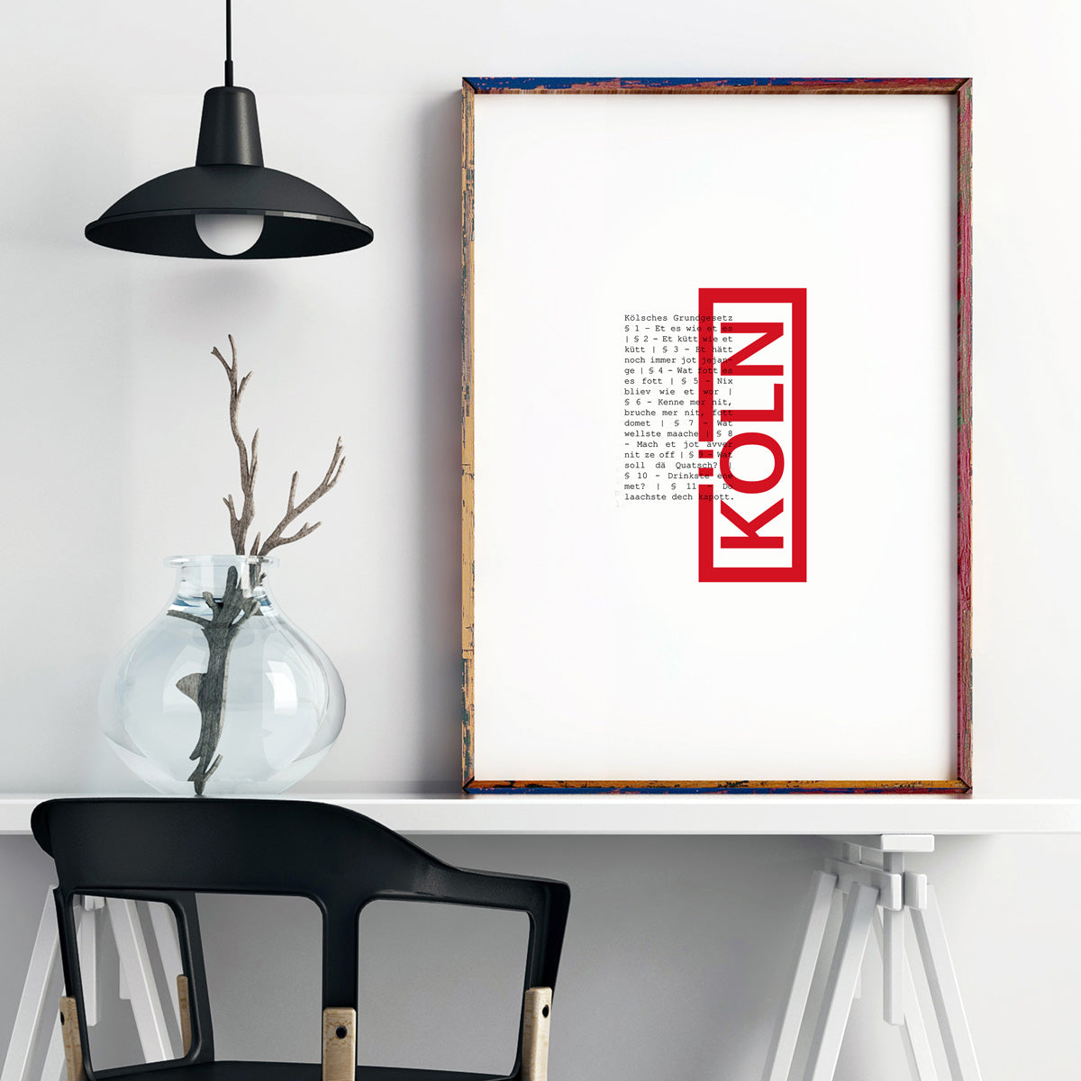 Poster Jupp | rot