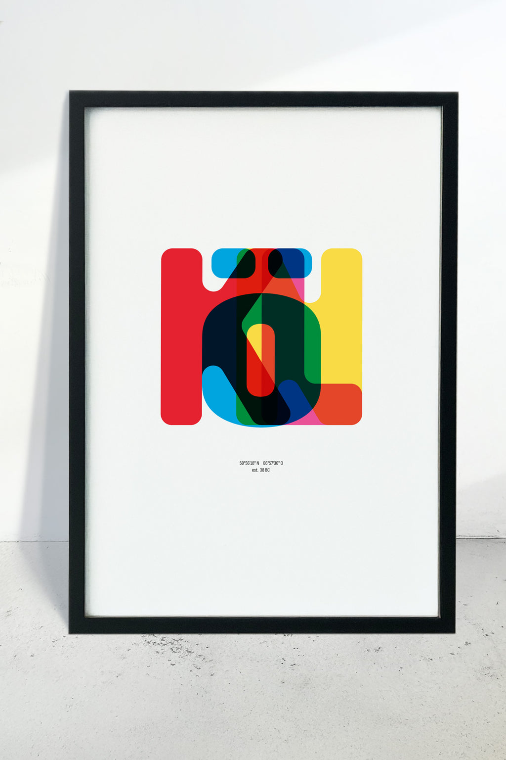 Poster Lis | knallig bunt