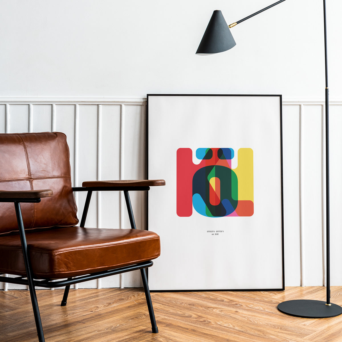 Poster Lis | knallig bunt